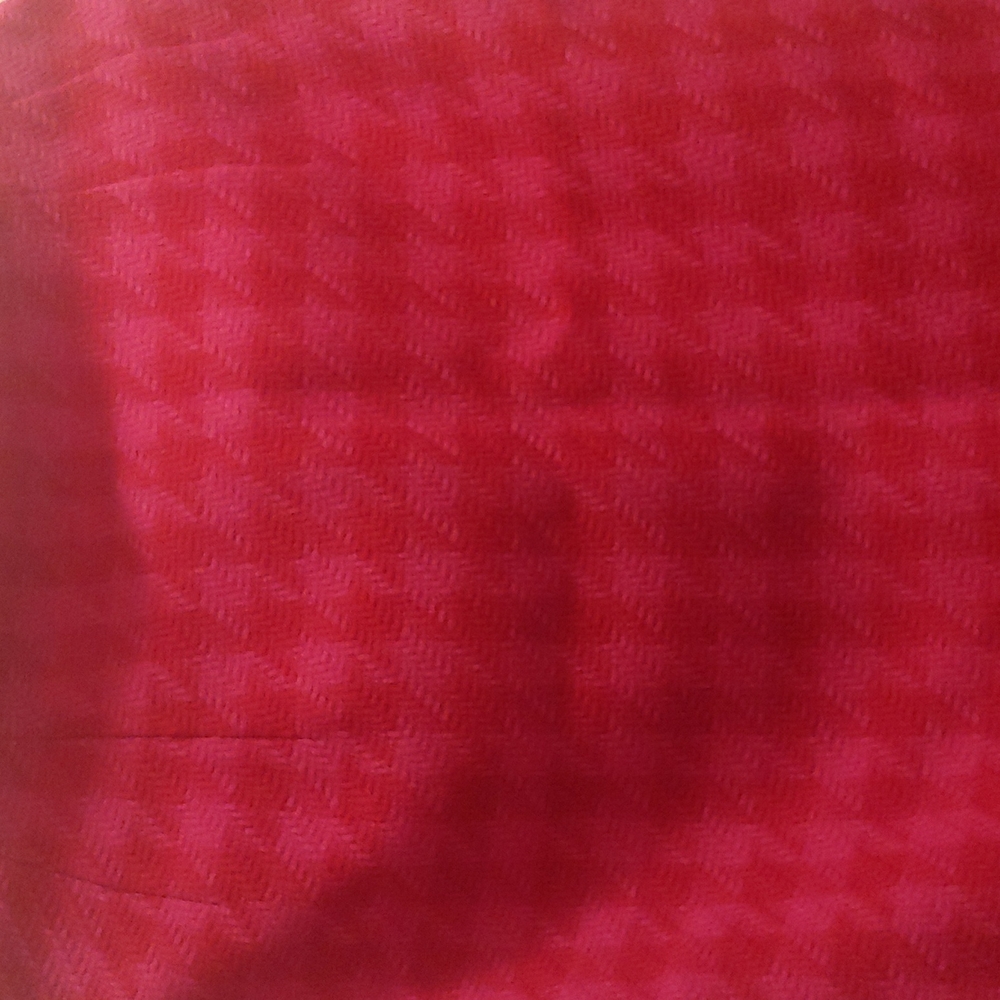 Red and Pink hounds tooth skirt